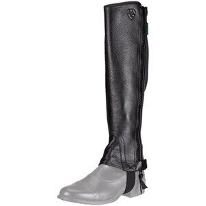 NWT ARIAT Breeze Half Chaps Black SIze L